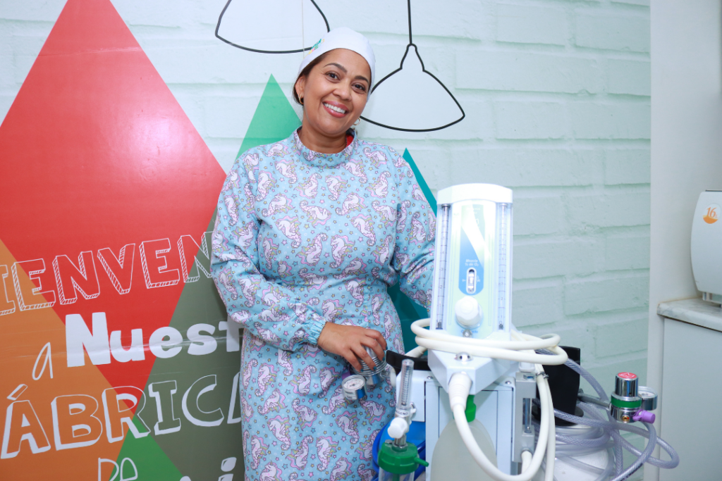 Máquina de sedación con óxido nitroso de Dental Kids